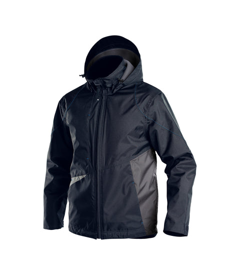 DASSY® Hyper Wasser- und winddichte Arbeitsjacke nachtblau/anthrazitgrau