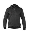 DASSY® Indy Kapuzensweatshirt verstärkt mit canvas anthrazitgrau/schwarz