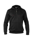 DASSY® Indy Kapuzensweatshirt verstärkt mit canvas schwarz