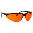 INFIELD TERMINATOR BlueCut 580 Schutzbrille mit schwarzer Fassung und orangefarbener HC-Scheibe, Artikel 9380 580