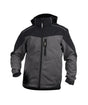 DASSY® Jakarta Zweifarbige Softshell-Jacke zementgrau/schwarz