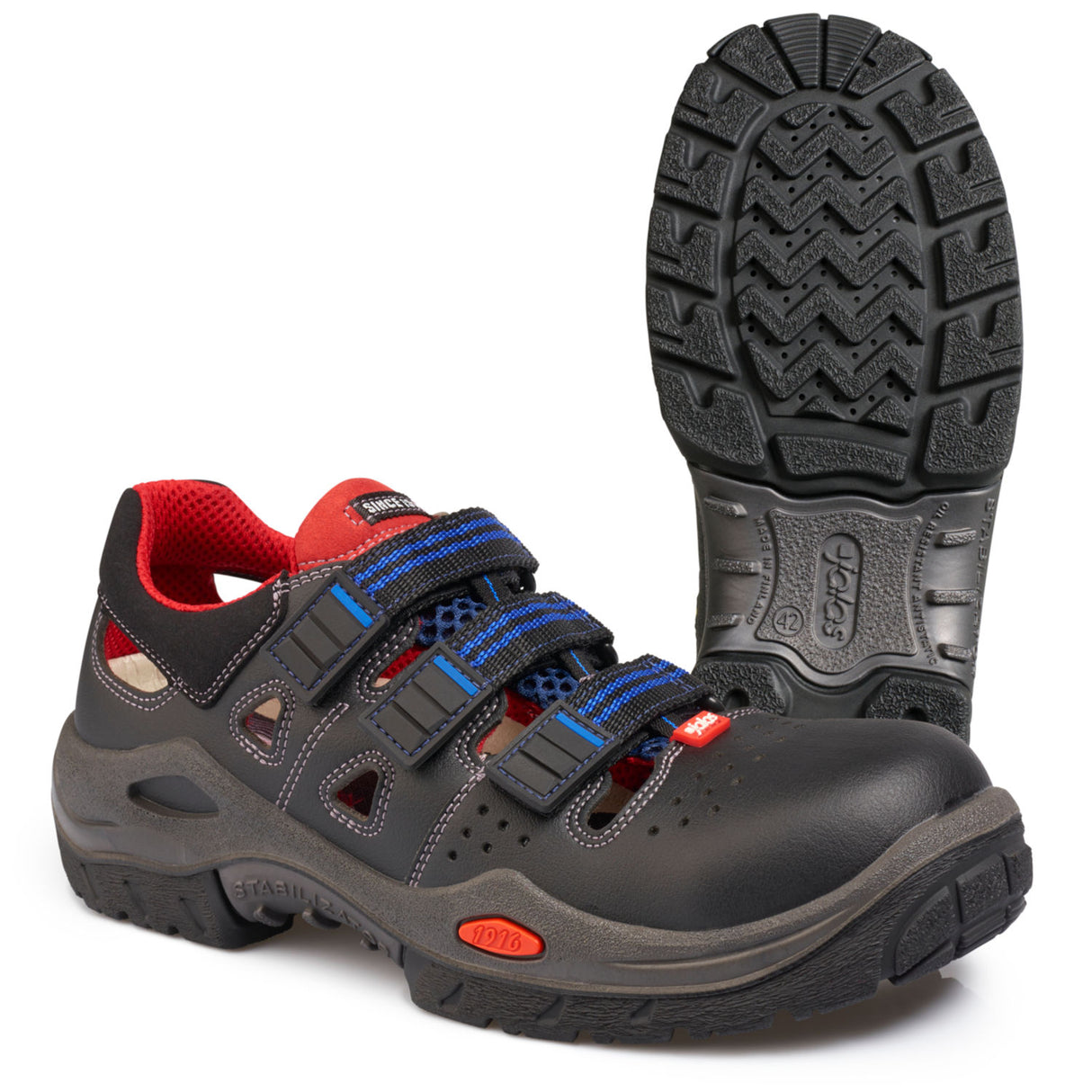 JALAS 3800R Respiro Sicherheitssandale S1 SRB