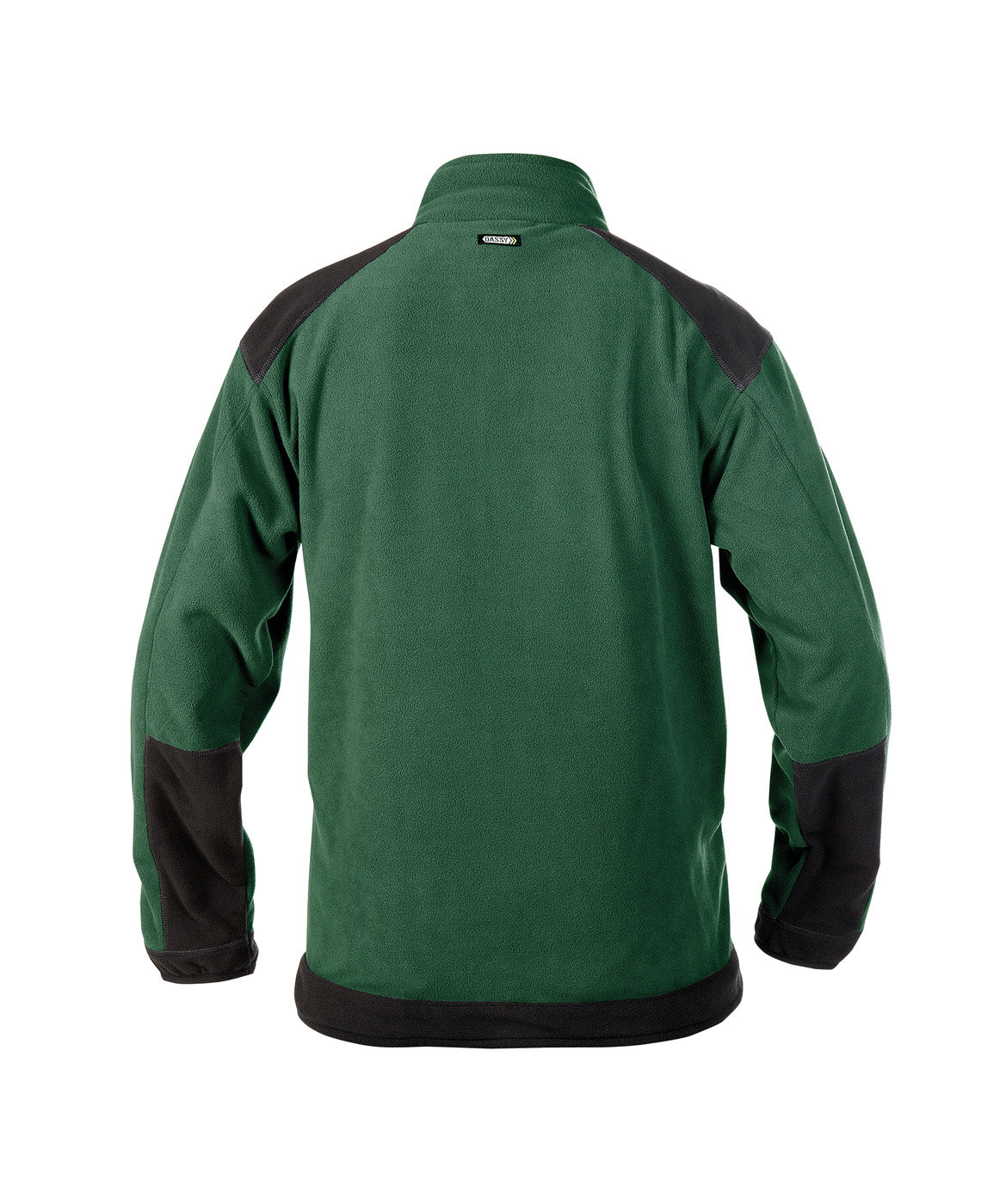 DASSY® Kazan Zweifarbige Fleecejacke flaschengrün/schwarz