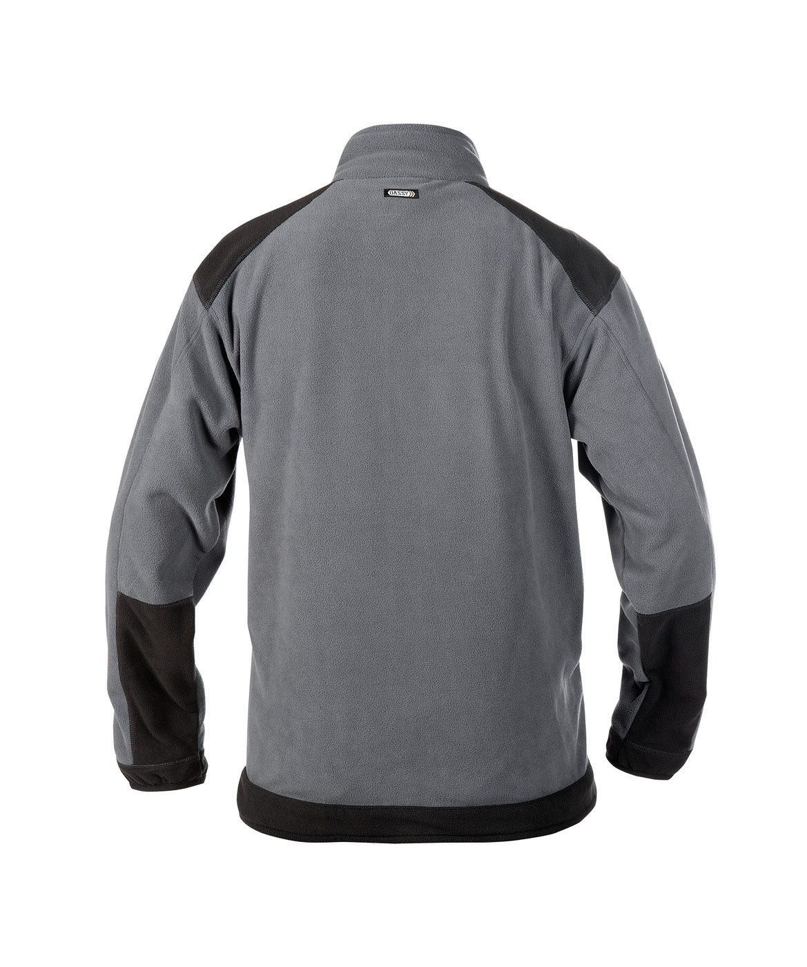DASSY® Kazan Zweifarbige Fleecejacke zementgrau/schwarz