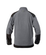 DASSY® Kazan Zweifarbige Fleecejacke zementgrau/schwarz