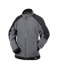 DASSY® Kazan Zweifarbige Fleecejacke zementgrau/schwarz