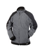 DASSY® Kazan Zweifarbige Fleecejacke zementgrau/schwarz