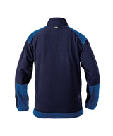 DASSY® Kazan Zweifarbige Fleecejacke dunkelblau/kornblau