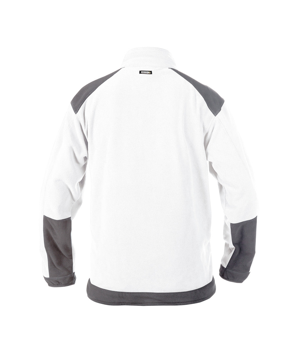 DASSY® Kazan Zweifarbige Fleecejacke weiß/zementgrau
