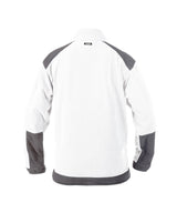 DASSY® Kazan Zweifarbige Fleecejacke weiß/zementgrau
