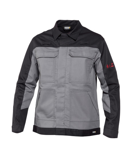DASSY® Kiel Multinorm Arbeitsjacke grafitgrau/schwarz