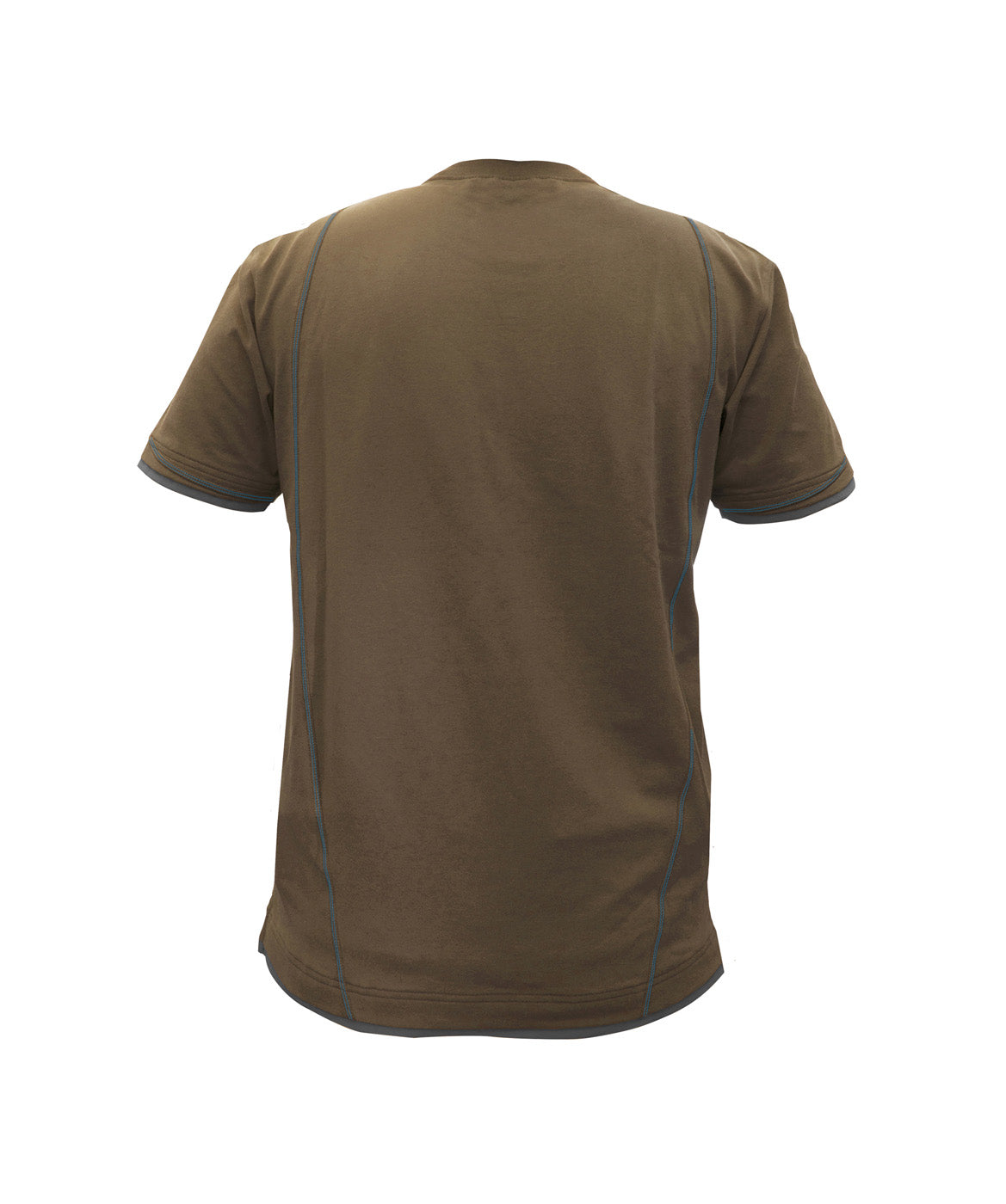 DASSY® Kinetic T-shirt lehmbraun/anthrazitgrau