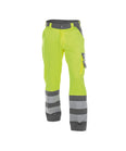 DASSY® Lancaster Warnschutz Bundhose neongelb/zementgrau