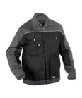 DASSY® Lugano Zweifarbige Arbeitsjacke schwarz/zementgrau