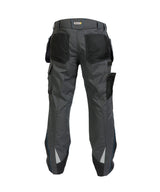 DASSY® Magnetic Multitaschen-Bundhose mit Kniepolstertaschen anthrazitgrau/schwarz