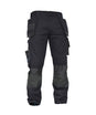 DASSY® Magnetic Multitaschen-Bundhose mit Kniepolstertaschen nachtblau/anthrazitgrau