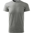 Malfini Heavy New 137 T-Shirt Baumwolle dunkelgrau melliert