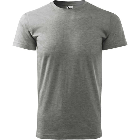 Malfini Heavy New 137 T-Shirt Baumwolle dunkelgrau melliert