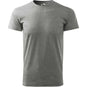 Malfini Heavy New 137 T-Shirt Baumwolle dunkelgrau melliert