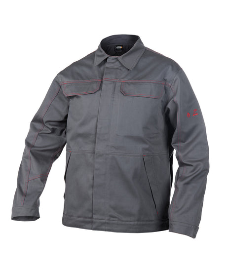 DASSY® Montana Flammhemmende Arbeitsjacke zementgrau