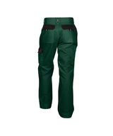 DASSY® Nashville Zweifarbige Bundhose flaschengrün/schwarz