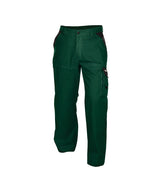 DASSY® Nashville Zweifarbige Bundhose flaschengrün/schwarz