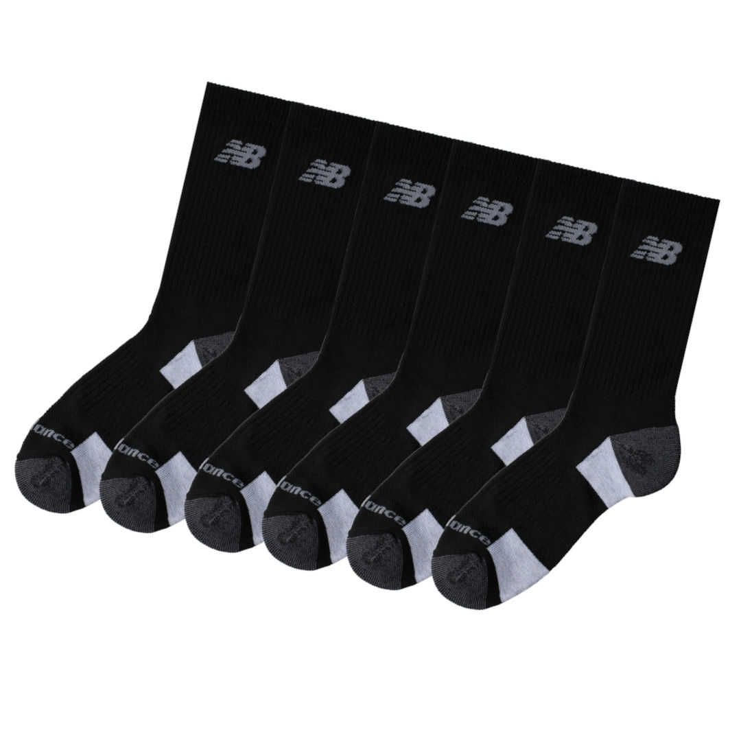 New Balance Socken 6 Paar schwarz