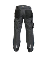 DASSY® Nova Bundhose mit Kniepolstertaschen anthrazitgrau/schwarz