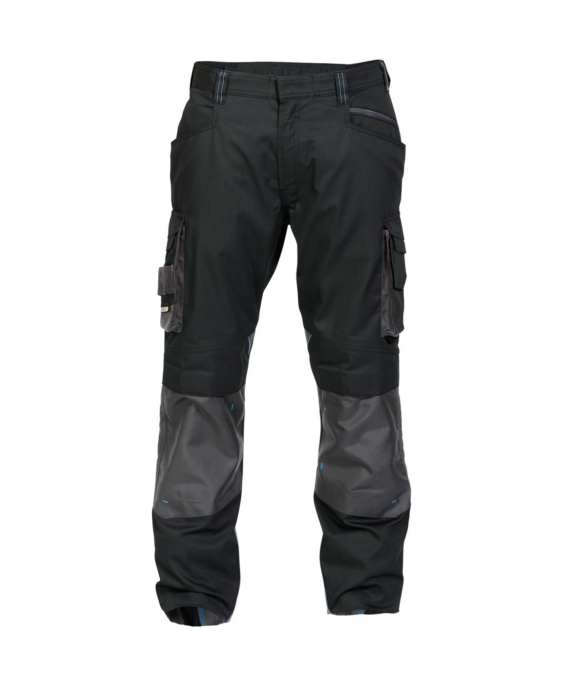 DASSY® Nova Bundhose mit Kniepolstertaschen schwarz/anthrazitgrau