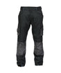 DASSY® Nova Bundhose mit Kniepolstertaschen schwarz/anthrazitgrau