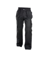 DASSY® Oxford Multitaschen-Bundhose mit Kniepolstertaschen schwarz