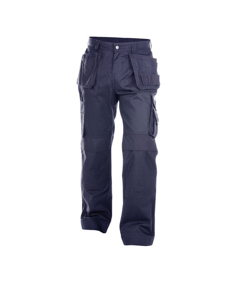 DASSY® Oxford Multitaschen-Bundhose mit Kniepolstertaschen dunkelblau