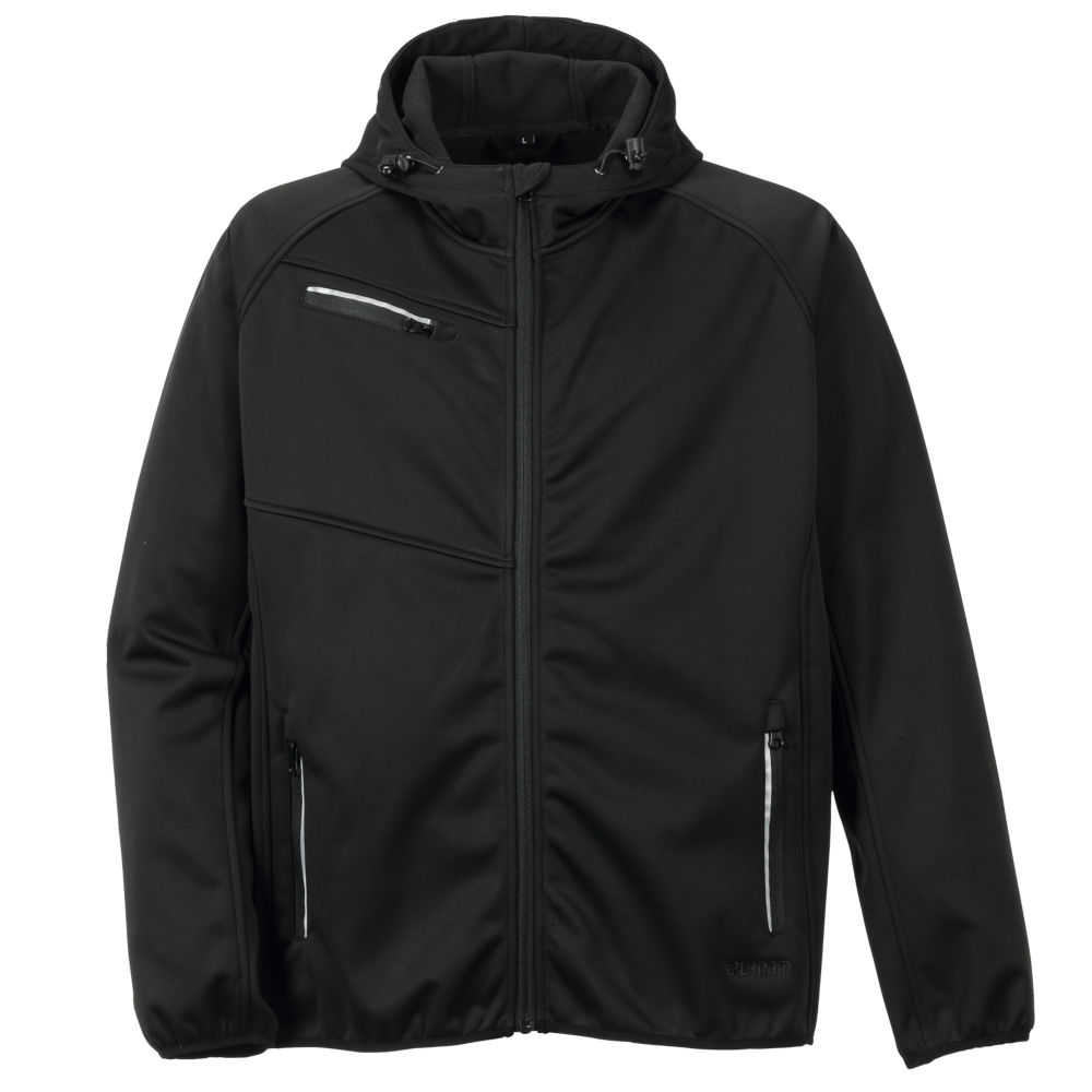 Planam Softshell Jacke Fog schwarz