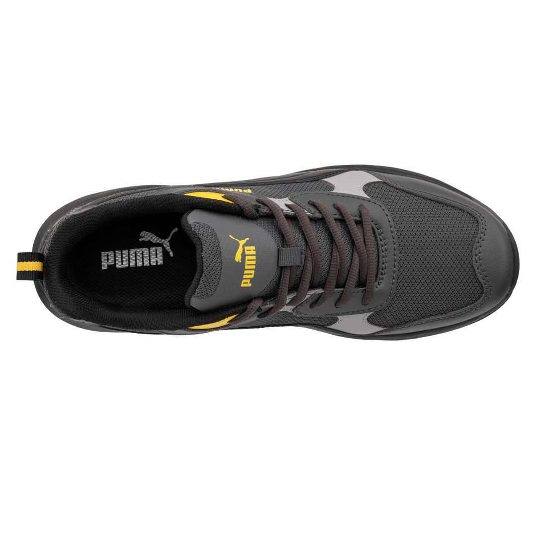 Puma Sicherheitsschuhe S1 PS Shift Grey-Yellow LOW