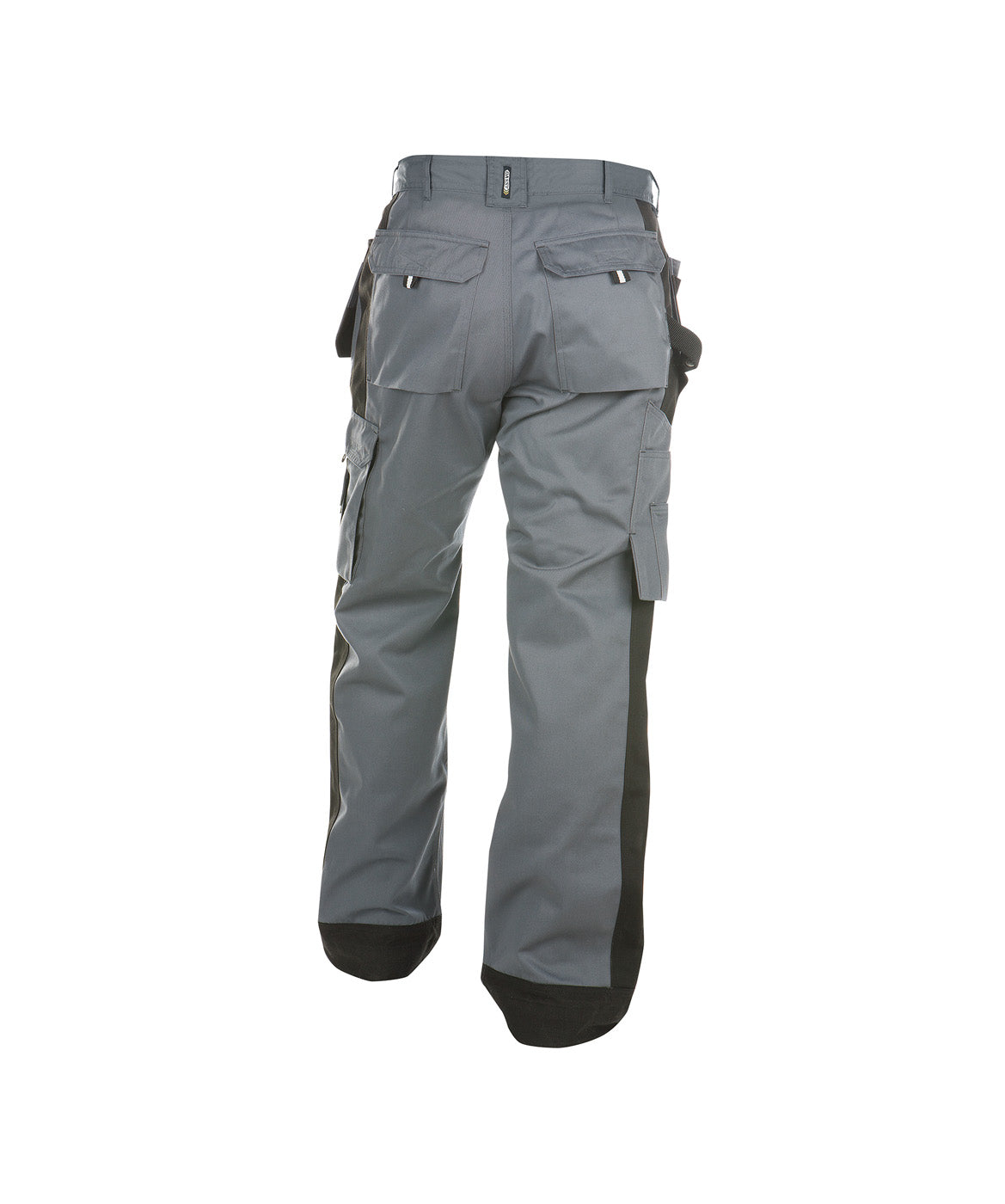 DASSY® Seattle Zweifarbige Multitaschen-Bundhose mit Kniepolstertaschen zementgrau/schwarz