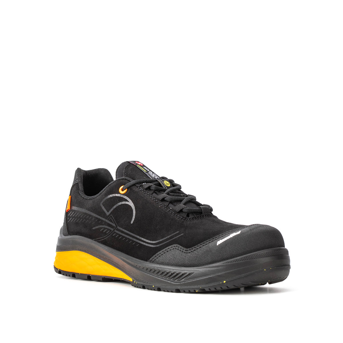 Sixton Peak MAKEBALL S3S ESD 60542-02L in Schwarz – Schrägansicht