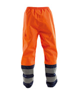 DASSY® Sola Warnschutz Regen- Bundhose neonorange/dunkelblau