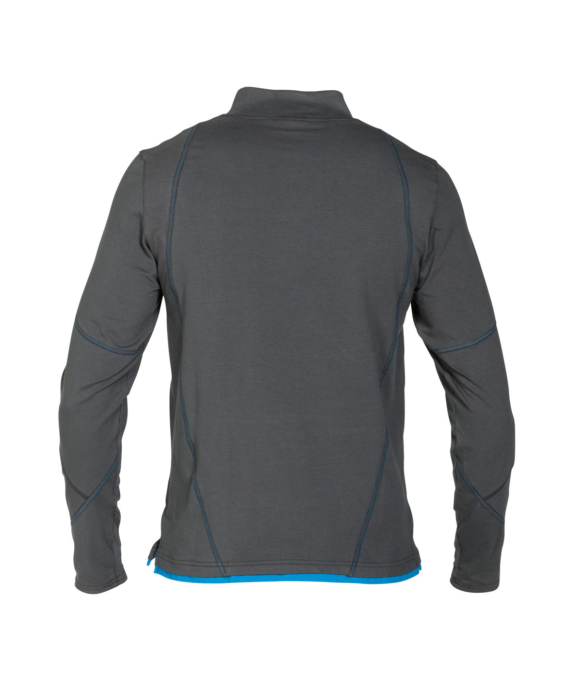 DASSY® Sonic T-shirt mit langen Ärmeln anthrazitgrau/azurblau