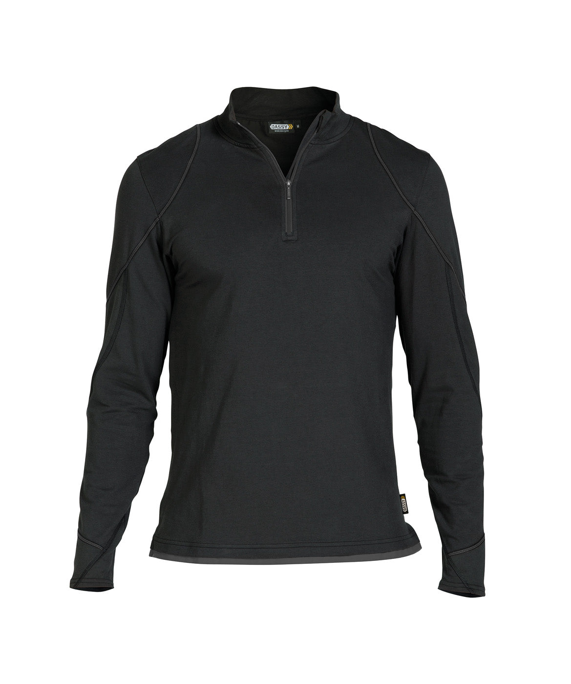 DASSY® Sonic T-shirt mit langen Ärmeln schwarz/anthrazitgrau