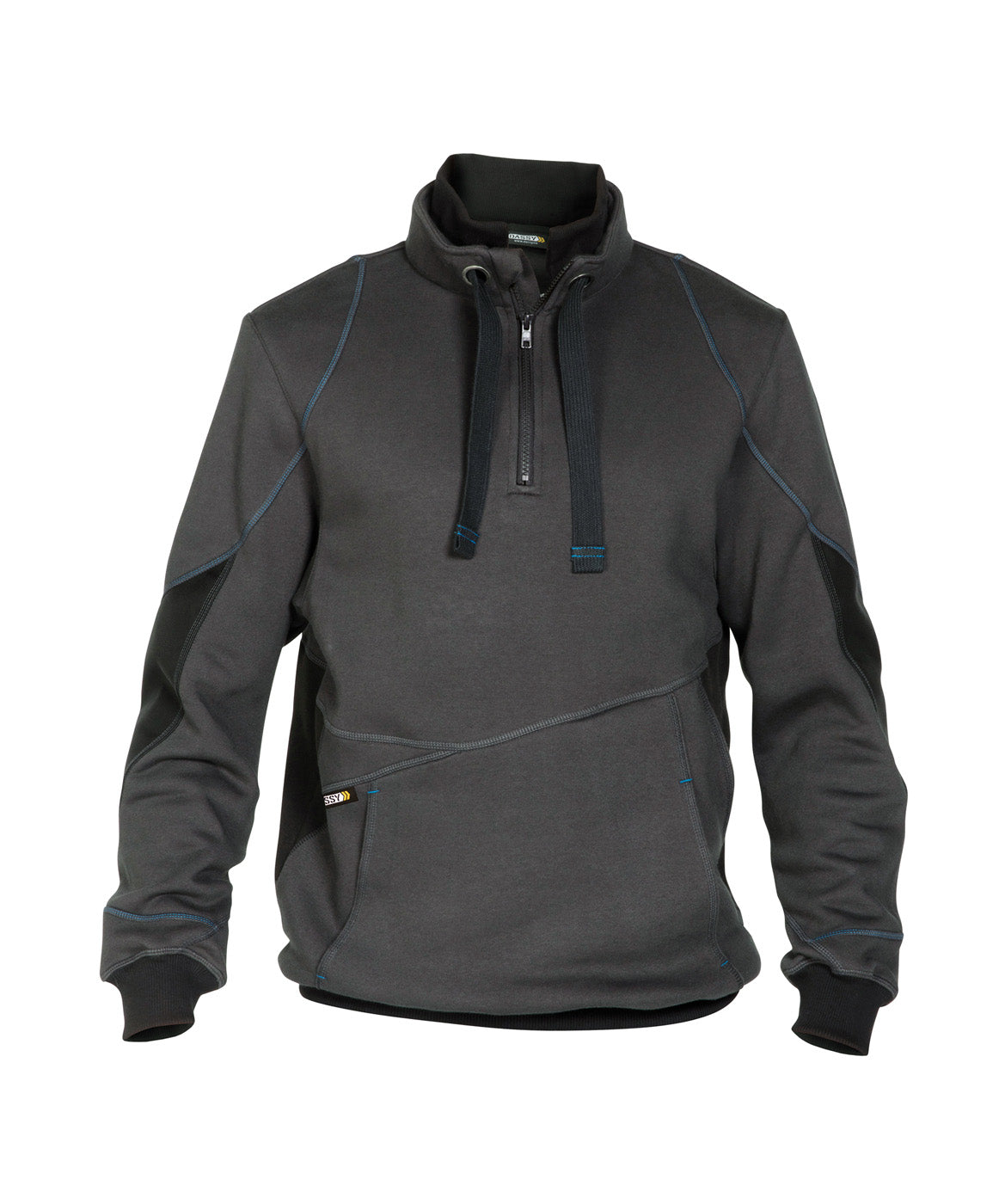 DASSY® Stellar Sweatshirt anthrazitgrau/schwarz