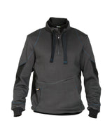 DASSY® Stellar Sweatshirt anthrazitgrau/schwarz