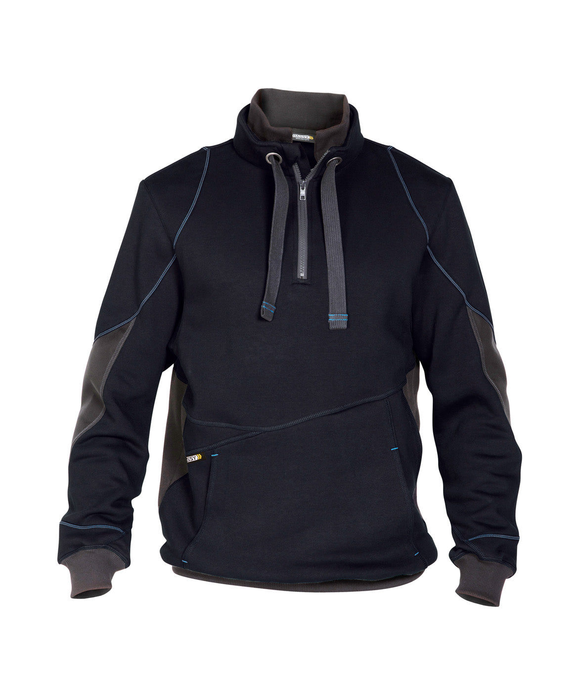 DASSY® Stellar Sweatshirt nachtblau/anthrazitgrau