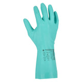 TEGERA Chemforce 7338 Nitril-Chemikalienschutzhandschuhe grün – Seitenansicht
