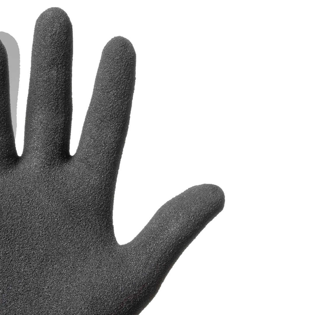 TEGERA 8801 Infinity – Nitrilschaum-Handfläche mit Schaum-Griffmuster