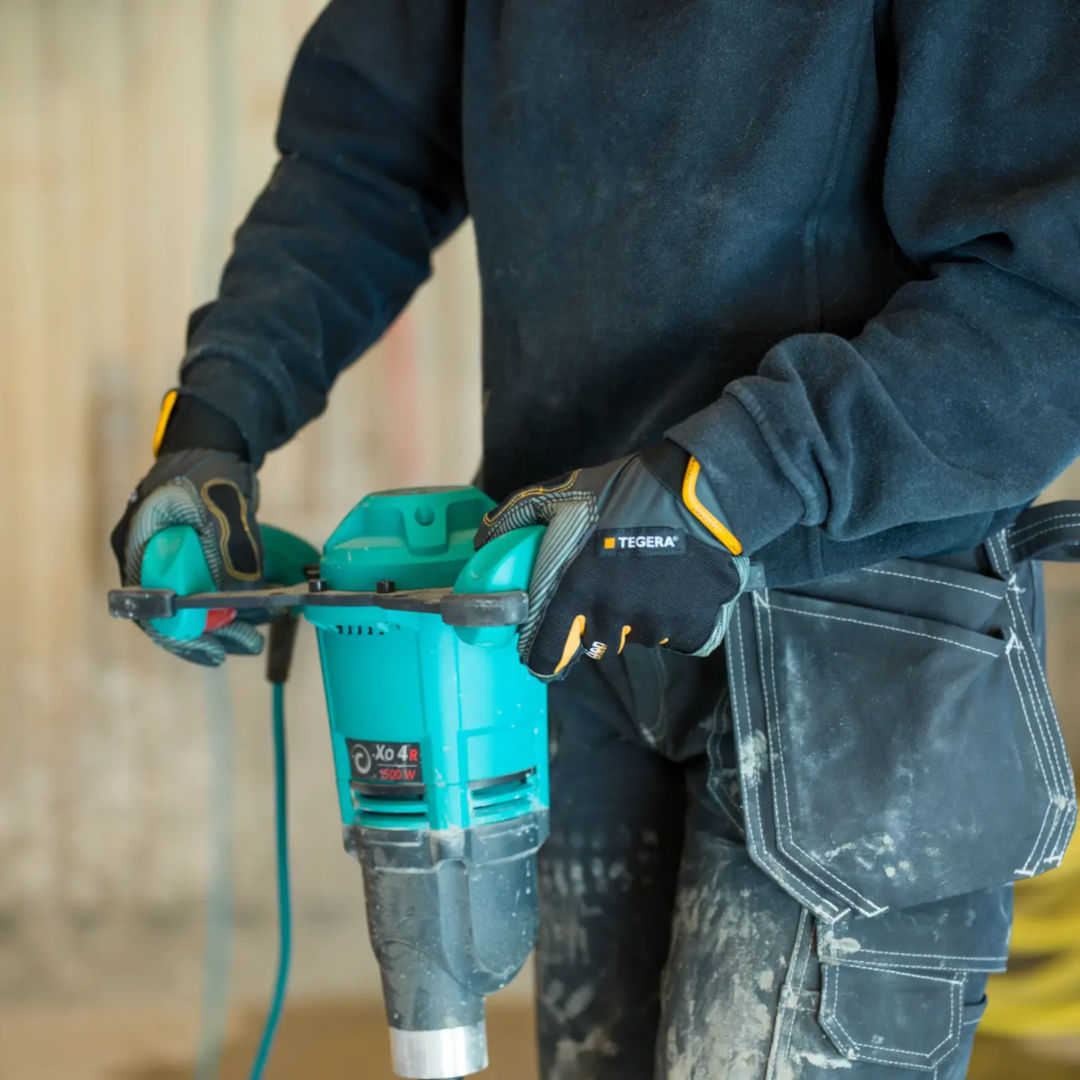 TEGERA 9180 Vibrationsdämpfende Handschuhe Arbeitsschutz