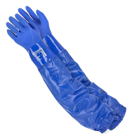 TEGERA Chemforce 12920 Chemikalienschutzhandschuh 70 cm blau