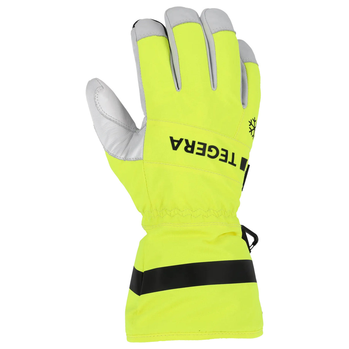 TEGERA 6299 rechter Handschuh mit gelbem Handrücken