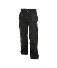 DASSY® Texas Canvas Multitaschen-Bundhose mit Kniepolstertaschen schwarz