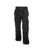 DASSY® Texas Canvas Multitaschen-Bundhose mit Kniepolstertaschen schwarz