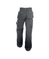 DASSY® Texas Canvas Multitaschen-Bundhose mit Kniepolstertaschen zementgrau